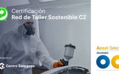 Acoat Selected, primera red independiente en obtener el certificado “Taller Sostenible CZ” con cerca de 475 talleres en España